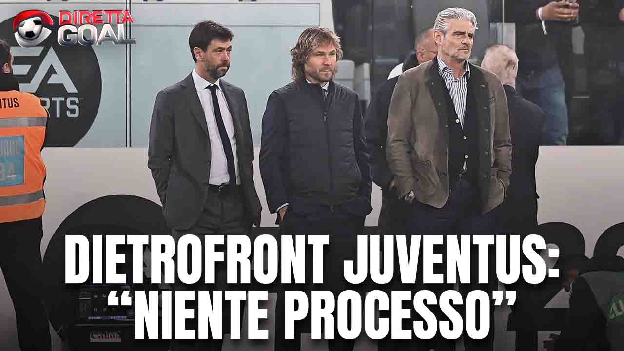 Dietrofront Juventus: "Niente processo"