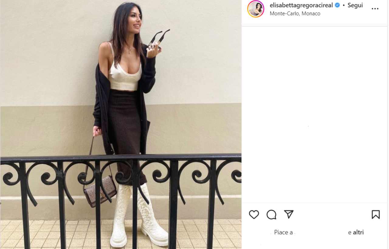 Nuovo capolavoro Instagram di Elisabetta Gregoraci