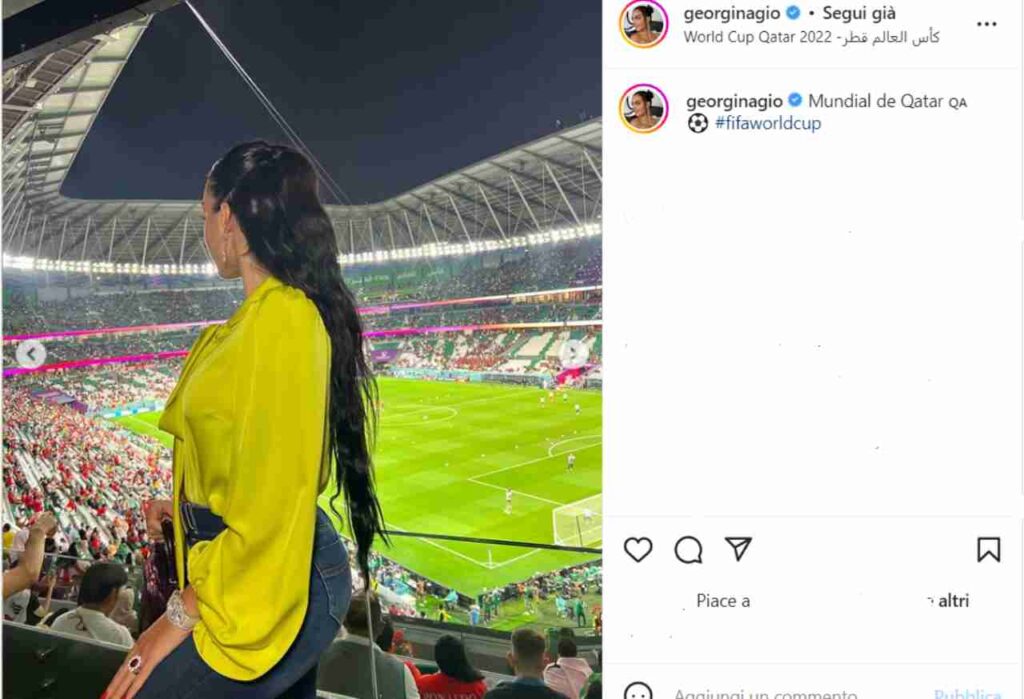 Georgina Rodriguez, Altro Che Ronaldo: Allo Stadio Tutti Guardano Lì