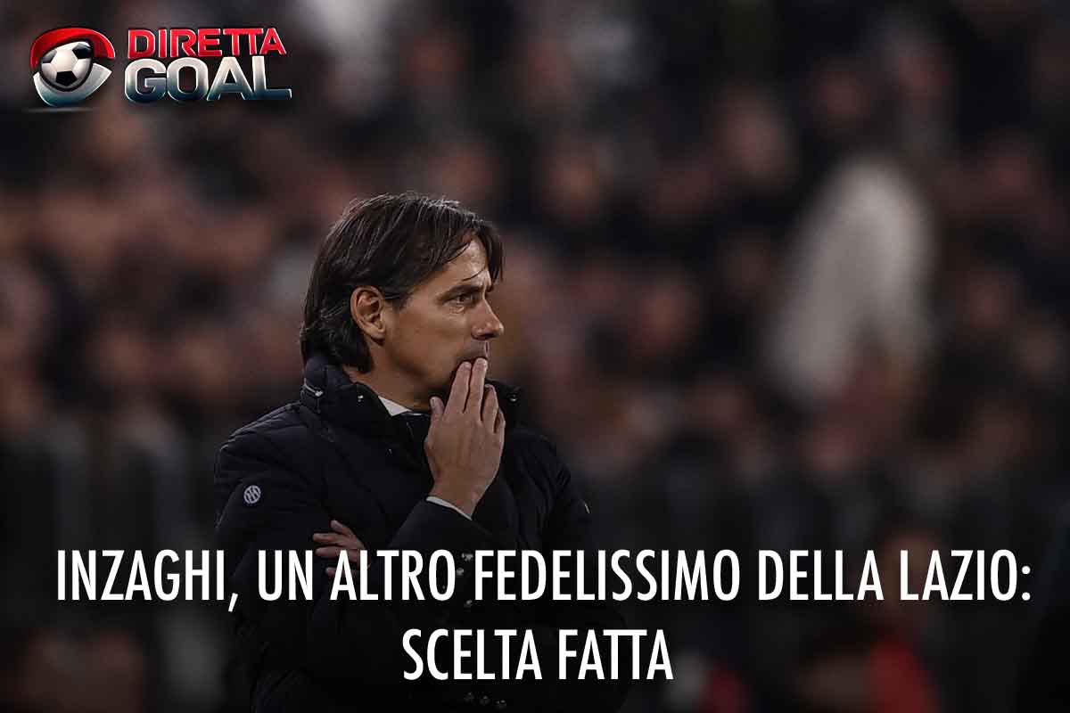 Inzaghi, un altro fedelissimo dalla Lazio: scelta fatta