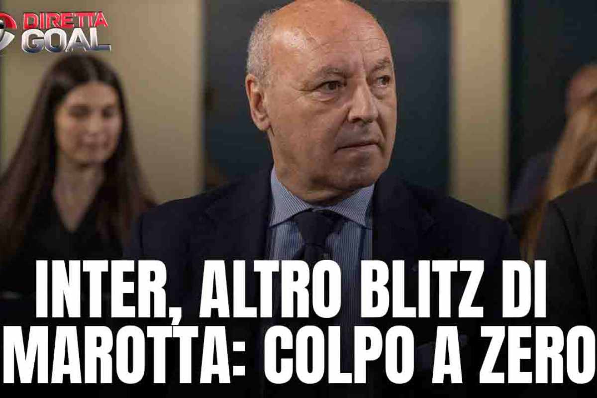 Inter, altro blitz di Marotta: che colpo a zero