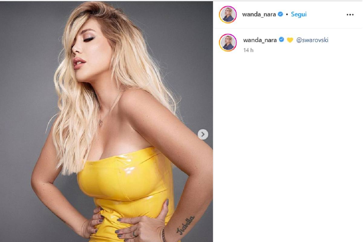 Le tette di wanda nara