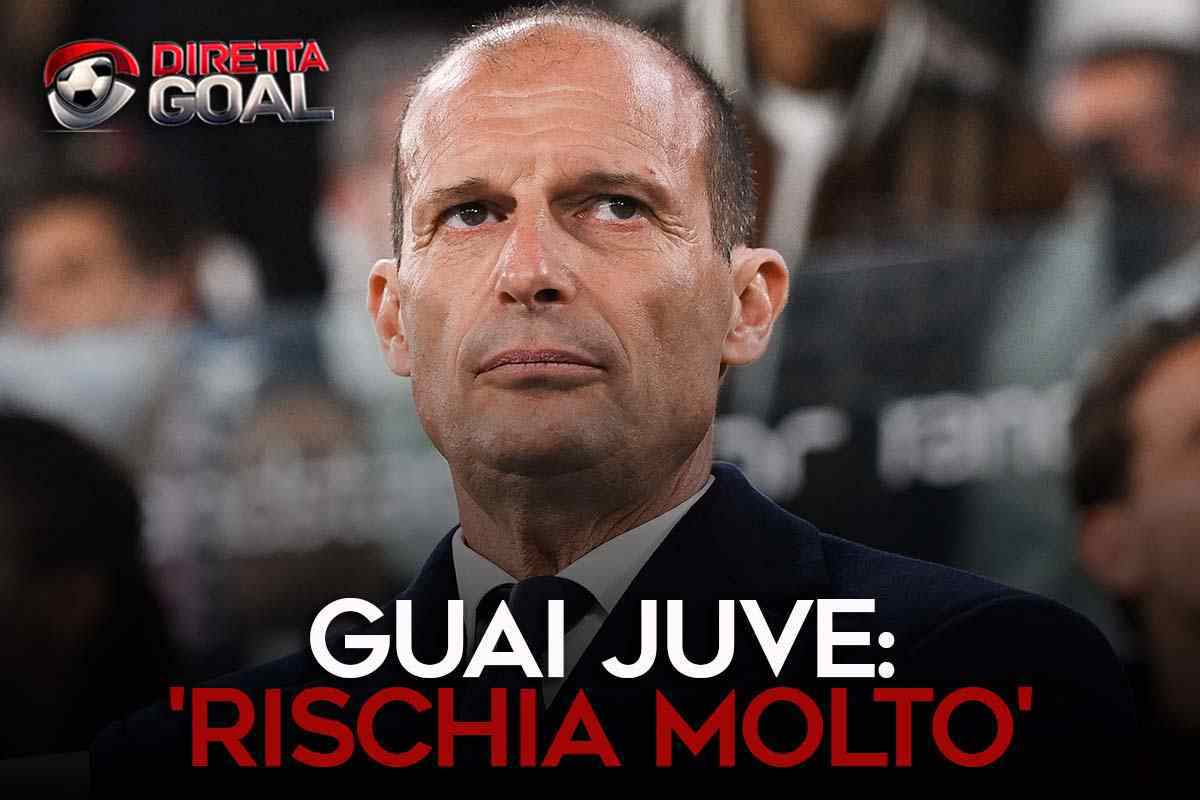 I rischi della Juventus: annuncio di De Ficchy