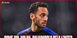 Calciomercato Inter Milan Calhanoglu addio parametro zero 2024 rinnovo scadenza