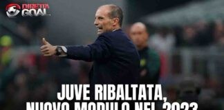 Juventus Allegri ribalta rosa modulo gennaio 2023 Chiesa Pogba 4-3-3