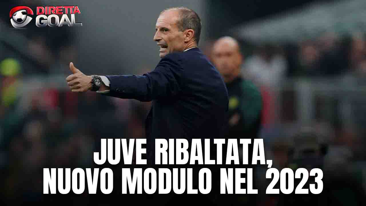 Juventus Allegri ribalta rosa modulo gennaio 2023 Chiesa Pogba 4-3-3