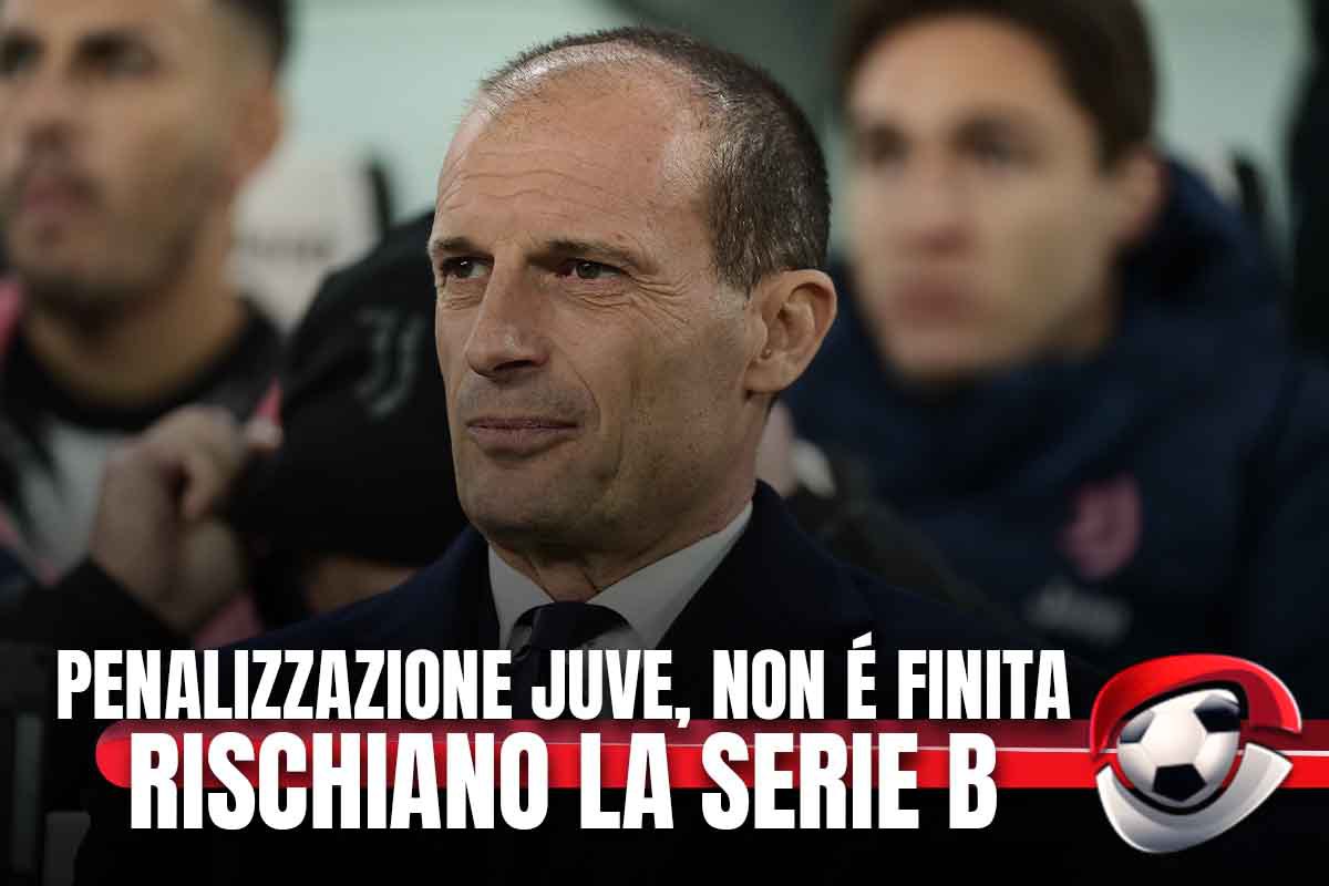 Penalizzazione Juventus, non è finita: “Rischiano la Serie B”