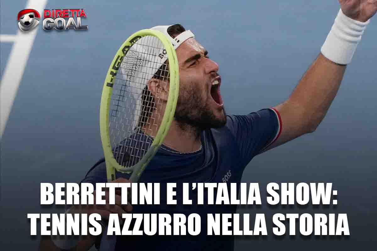 Berrettini e l'Italia show: tennis azzurro nella storia