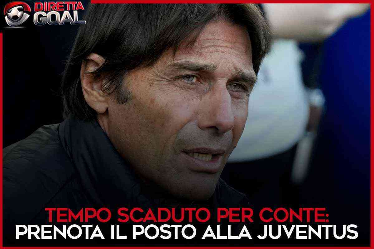 Tempo scaduto per Conte: prenota il posto alla Juventus