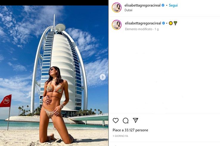Elisabetta Gregoraci, in bikini non tradisce mai: incontenibile