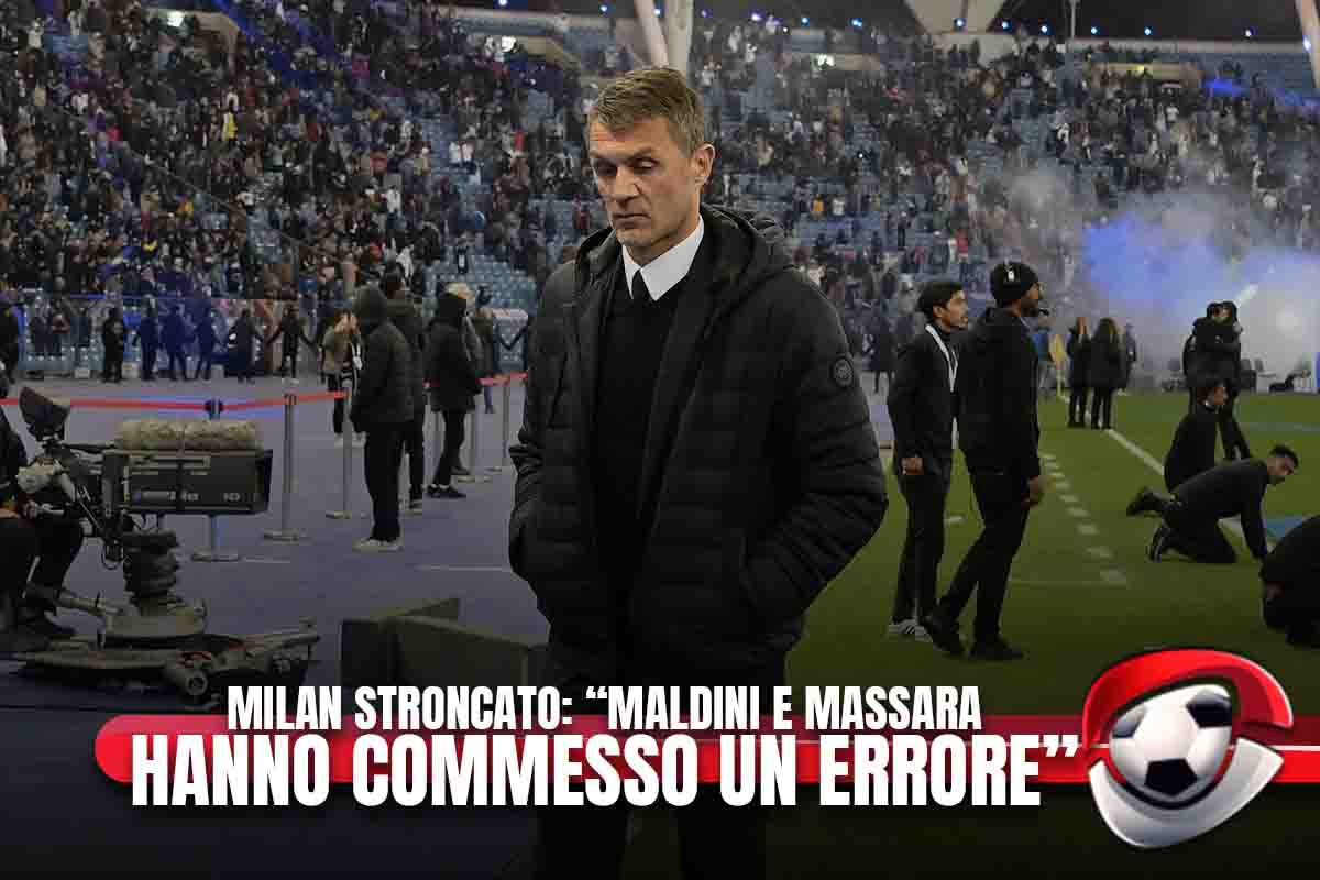 Milan stroncato: "Maldini e Massara hanno commesso un errore"