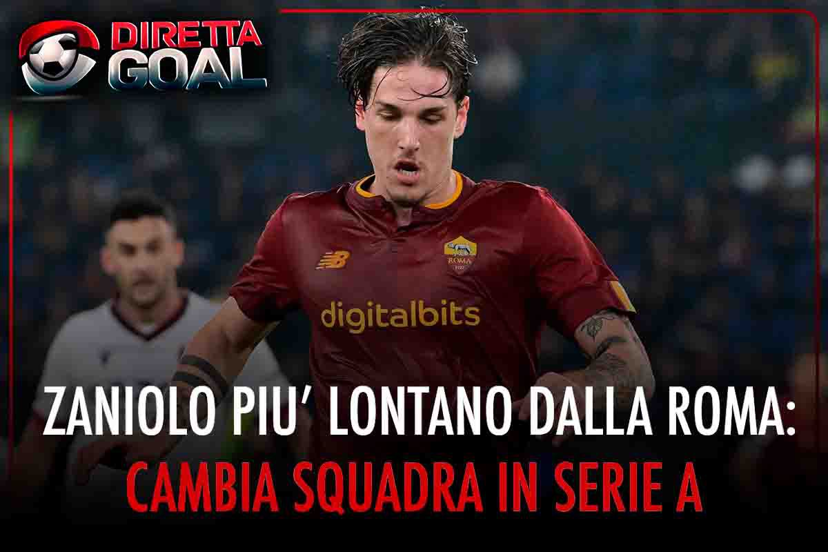 Zaniolo più lontano dalla Roma: cambia squadra in Serie A