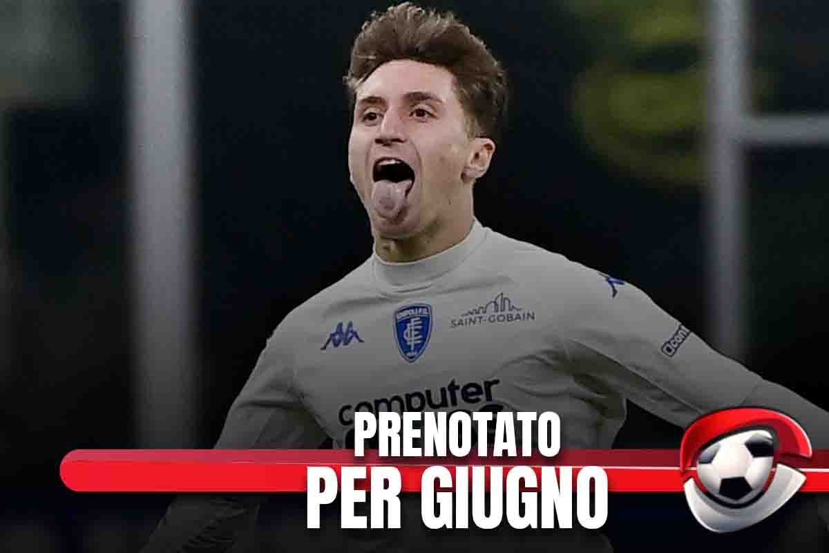 Calciomercato Serie A Baldanzi prenotato giugno Napoli Empoli Inter