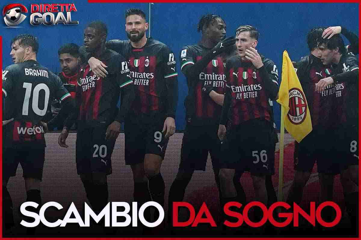 Calciomercato Milan, scambio in attacco