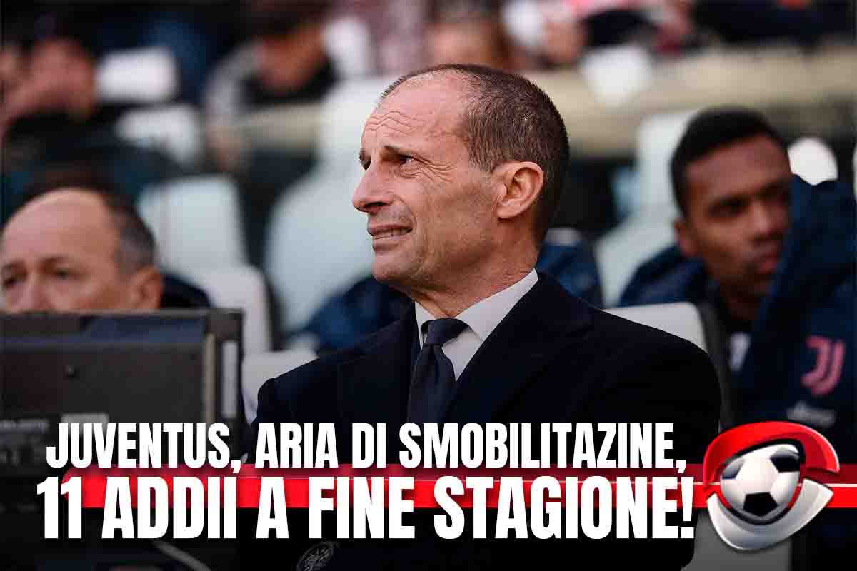 Juventus, aria di smobilitazione: undici addii a fine stagione!