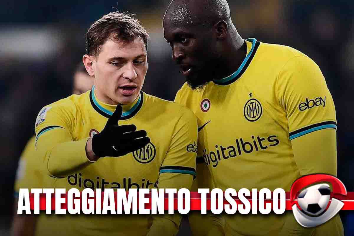 Inter, battibecco Lukaku-Barella: il centrocampista finisce nel mirino