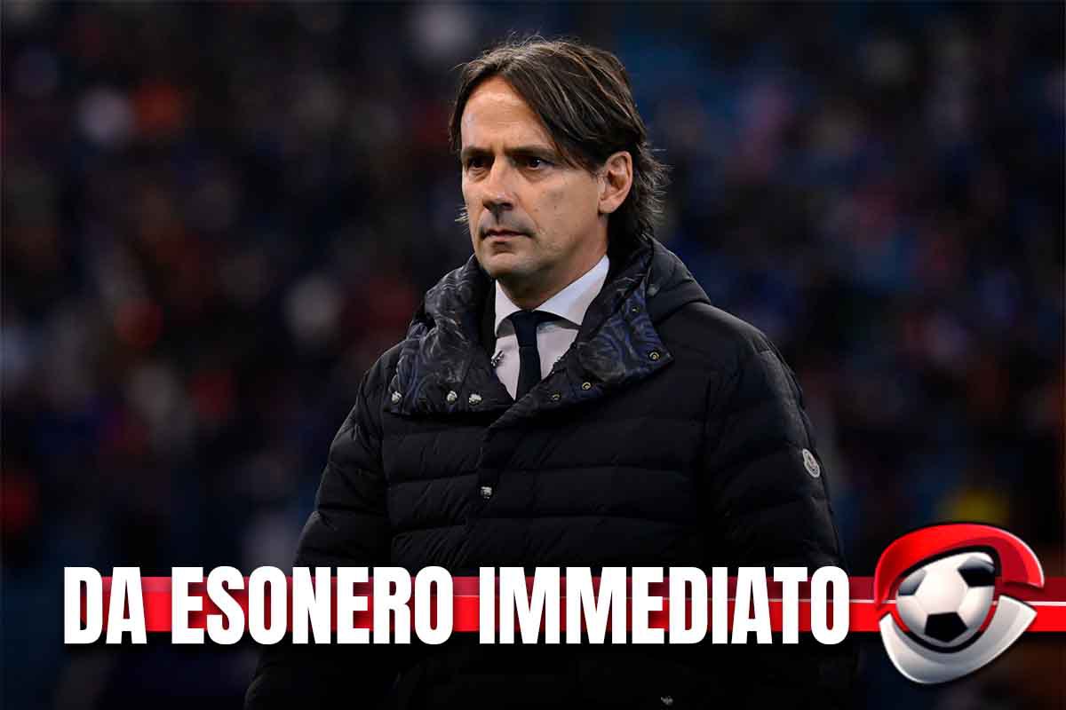 Inter, Inzaghi ancora nel mirino: "Da esonero immediato"