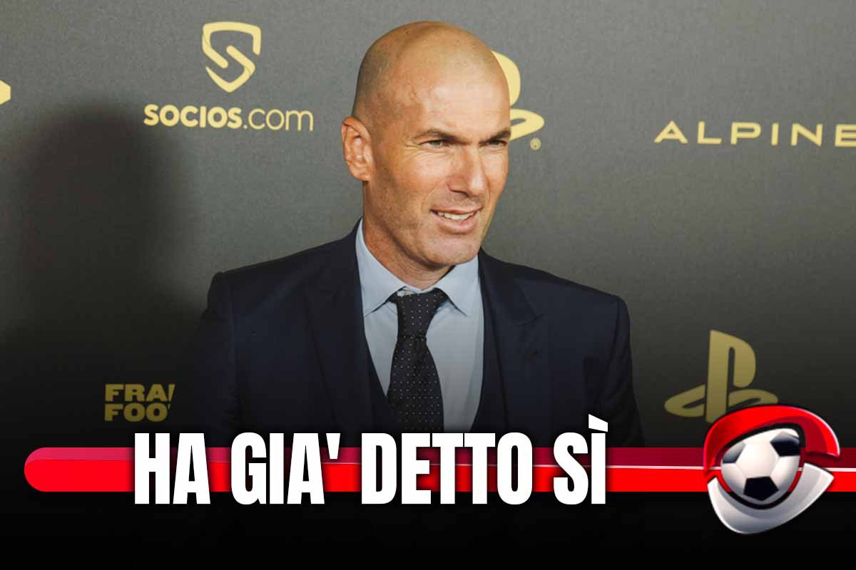 Zidane ha detto si