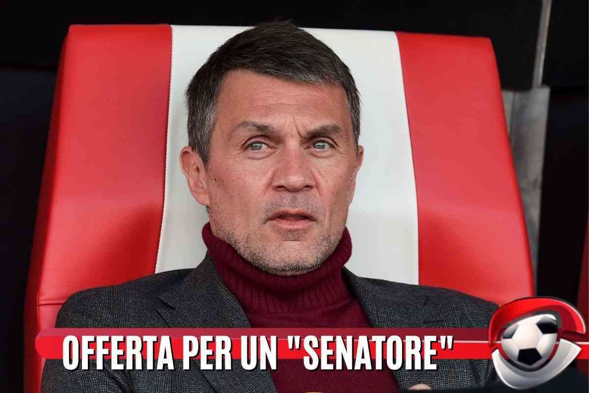 Calciomercato Milan, offerta per un senatore