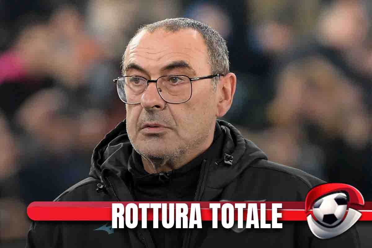 Calciomercato Sarri rottura totale Lazio Tare Lotito