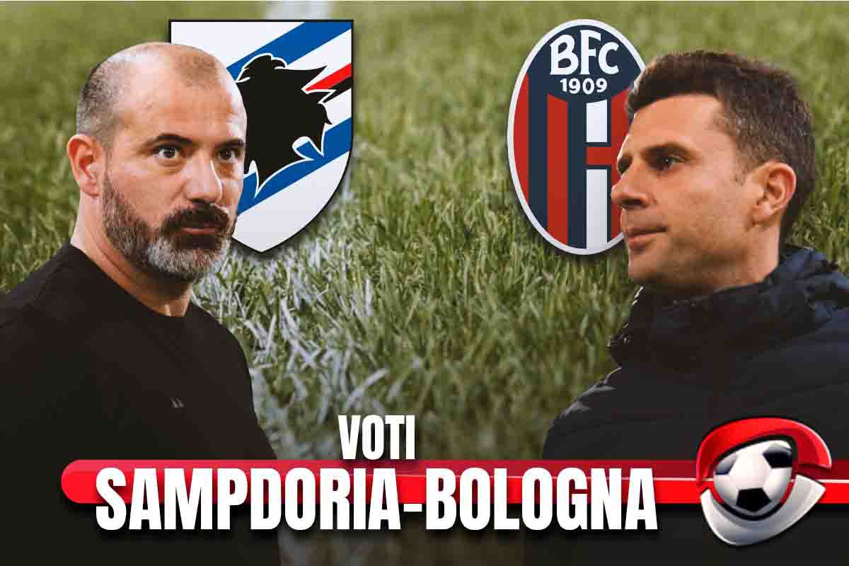 I voti di Sampdoria-Bologna