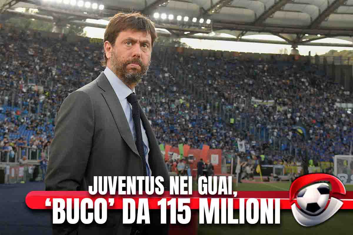Juventus nei guai, ‘buco’ da 115 milioni