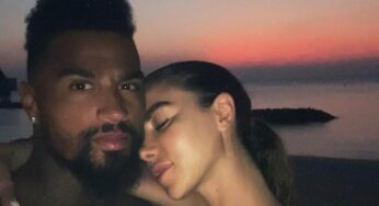 Boateng e la Fradegrada versione estiva: mini bikini per Valentina