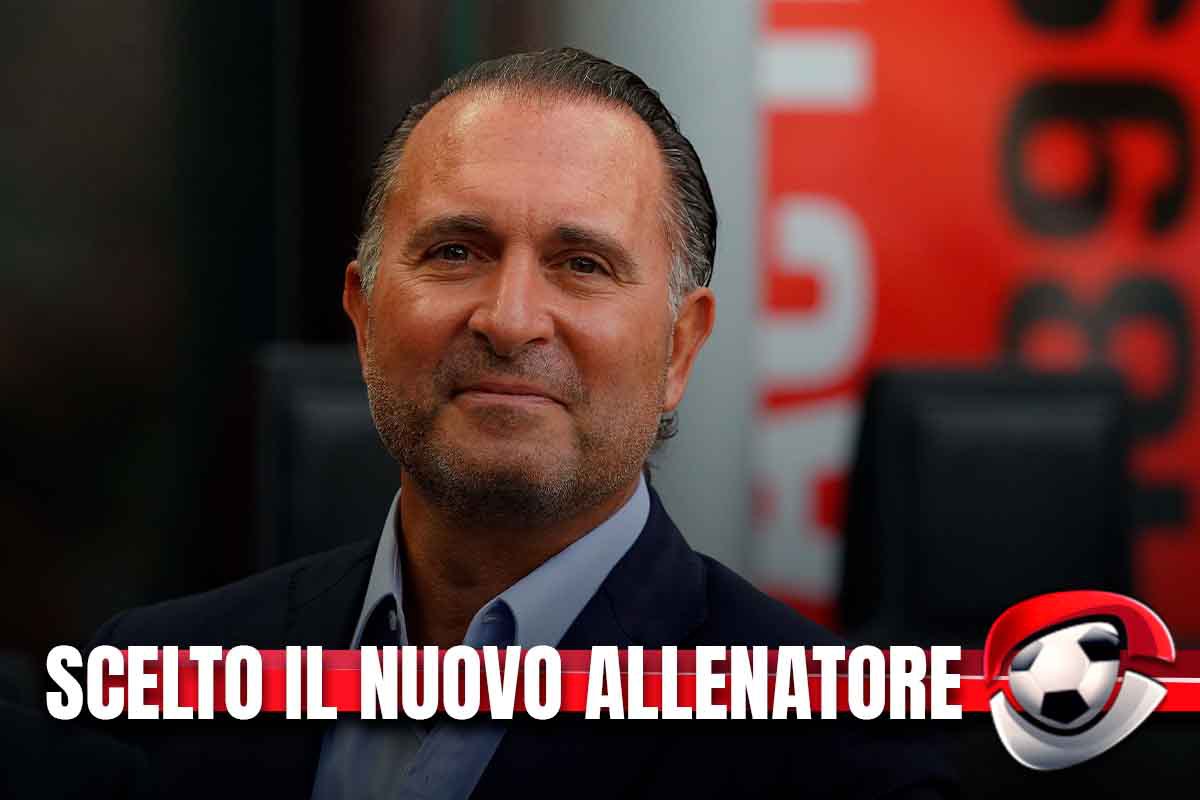 Cardinale Milan nuovo allenatore
