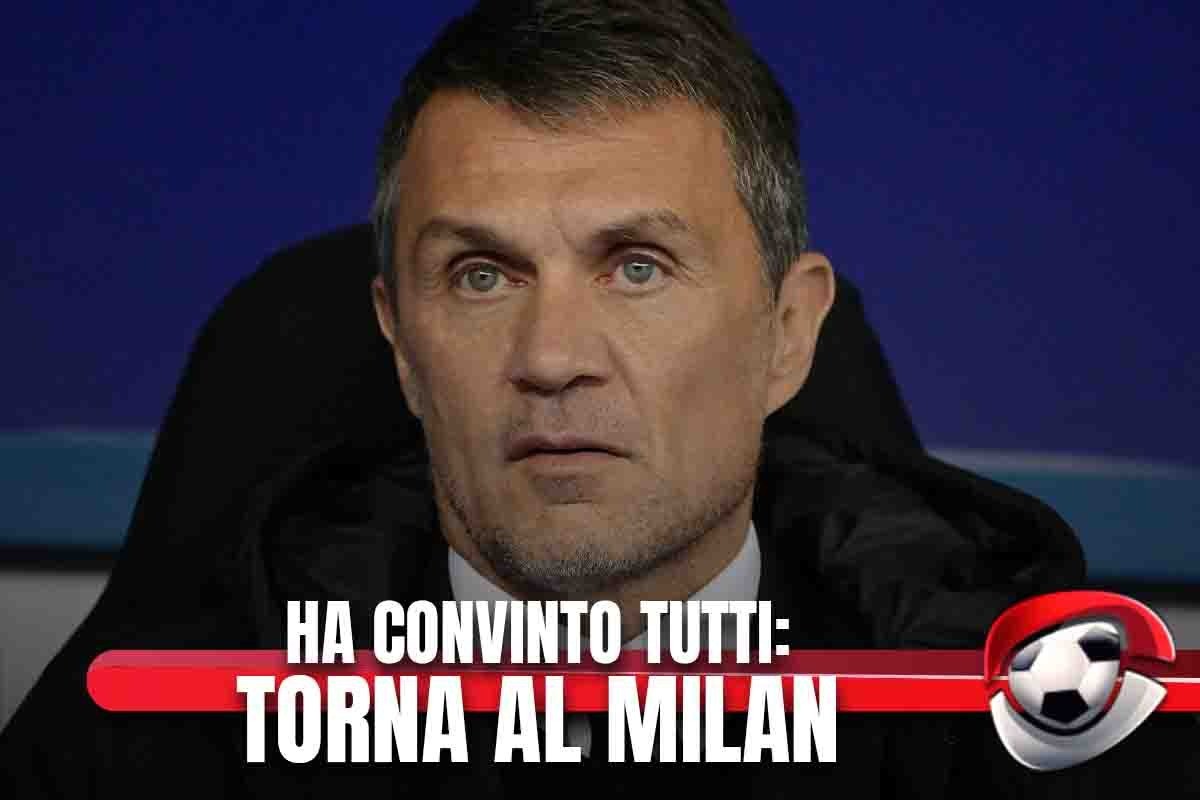 Calciomercato Milan, ha convinto Maldini