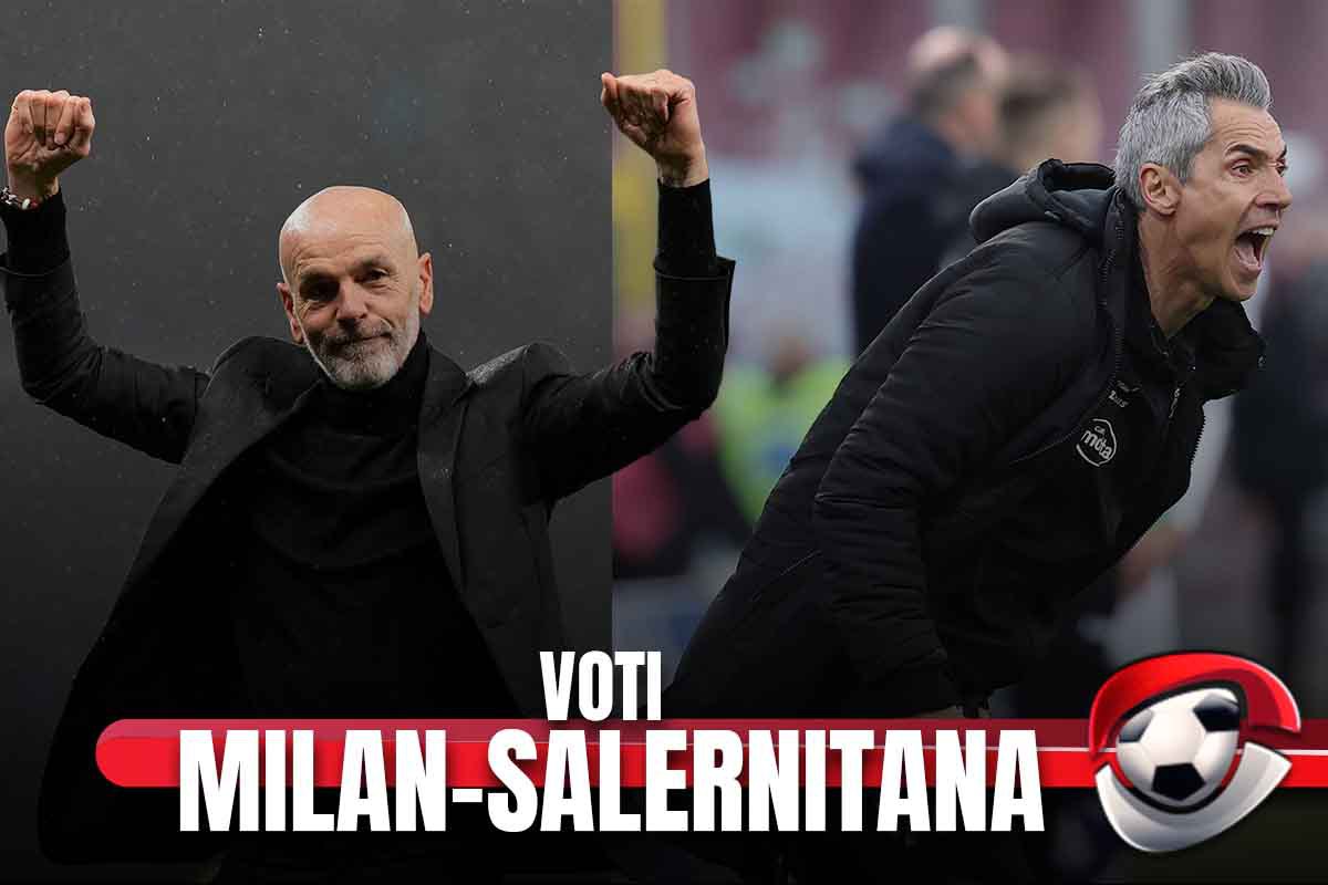I voti di Milan-Salernitana