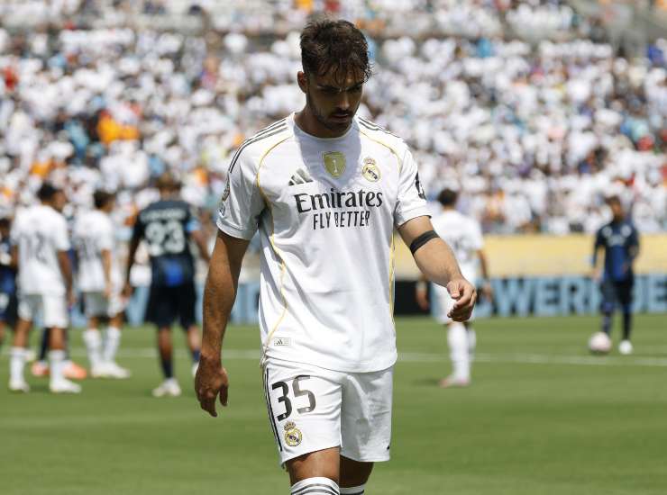 Asencio durante una partita