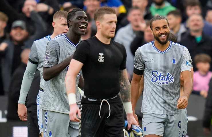 Calvert Lewin sorride