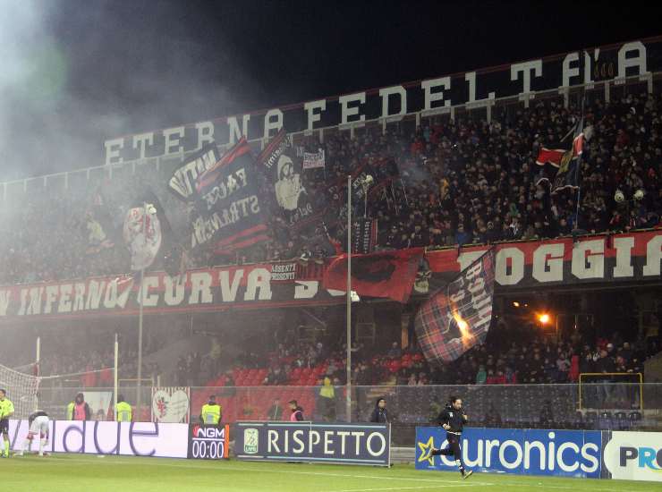 La curva del Foggia
