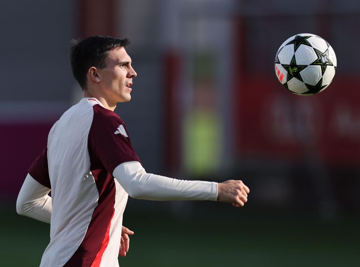 Palhinha durante un allenamento