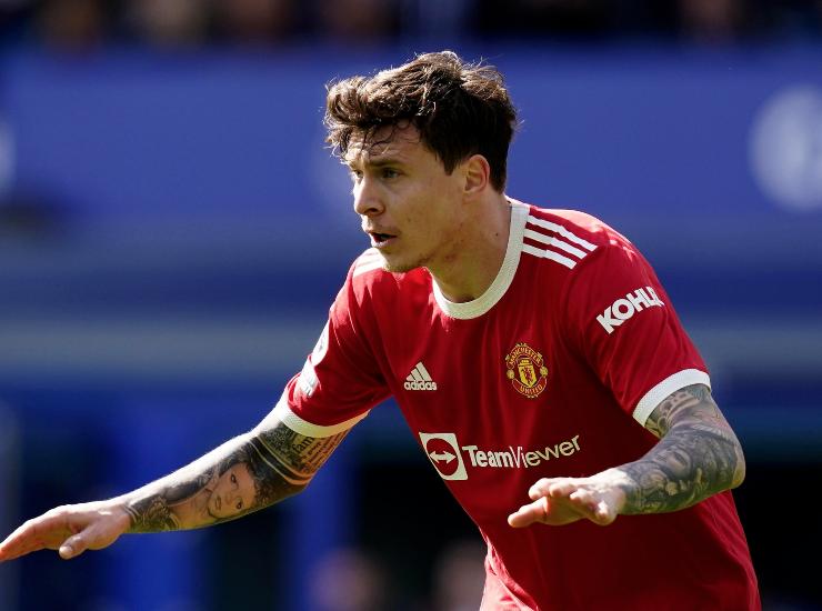 Lindelof durante una partita