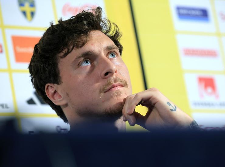 Lindelof in conferenza stampa