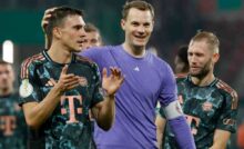 Palhinha insieme a Neuer