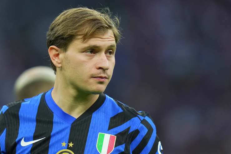 Barella in azione 