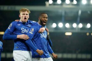 Everton in azione