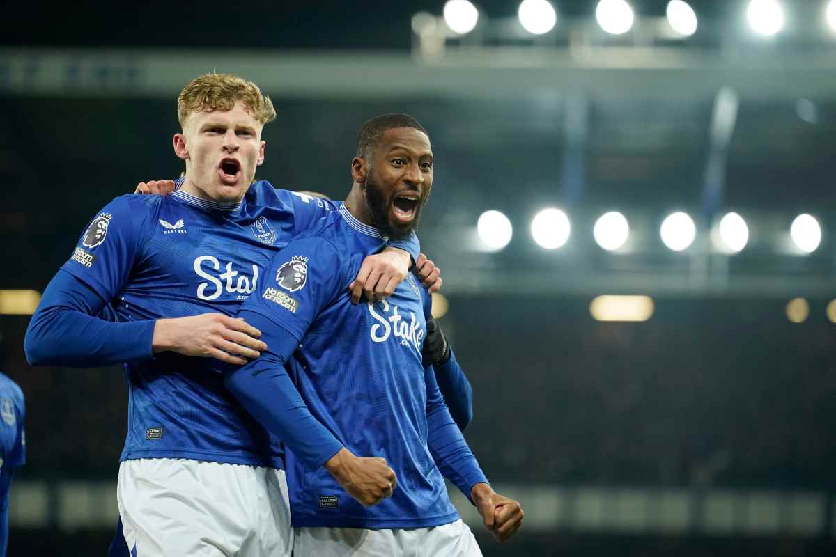 Everton in azione