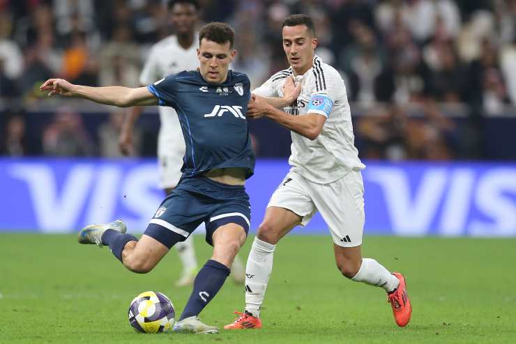 Lucas Vazquez in azione