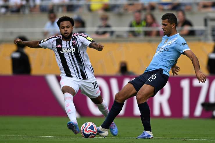 McKennie in azione